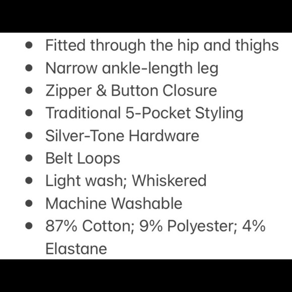 J.Crew 8” Mid-Rise TOOTHPICK Light Wash Skinny Jeans Style H6443 ~ size 26 - Picture 8 of 9